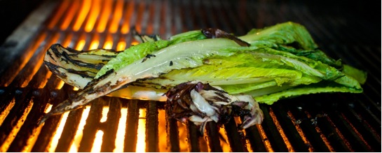 Papacelle’s Grilled Romaine Salad